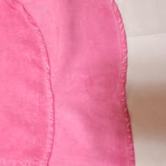 Velvet Heart Hot Pink Button Down Long Sleeve Blouse Shirt Size Large - Picture 9 of 11